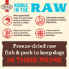 Primal Pet Foods Kibble in the Raw Fish & Pork Recipe for Dogs (1.5 LB)