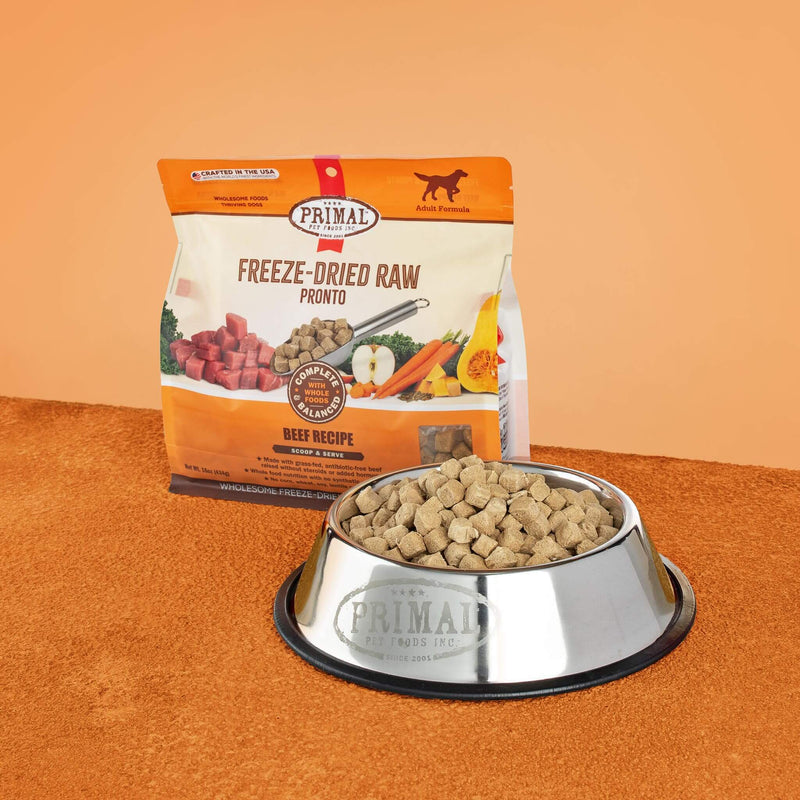 Primal Pet Foods Canine Freeze Dried Raw Pronto