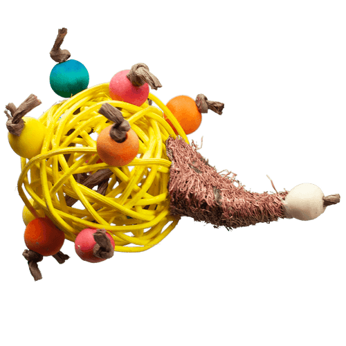 A&E Cage Nibbles Porcupine Ball Small Animal Toy (3x3x2.5)