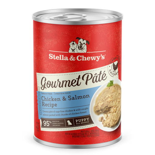 Stella & Chewy's Gourmet Pâté Puppy Chicken & Salmon Recipe (12.5 Oz Single)