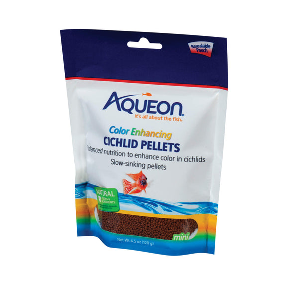 Aqueon Cichlid Food Color Enhancing