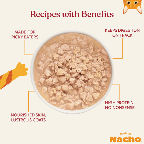 Made By Nacho Minced Cage-Free Chicken Recipe with Bone Broth Cat Food