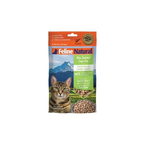 Feline Natural Chicken & Lamb Feast Freeze-Dried Cat Food