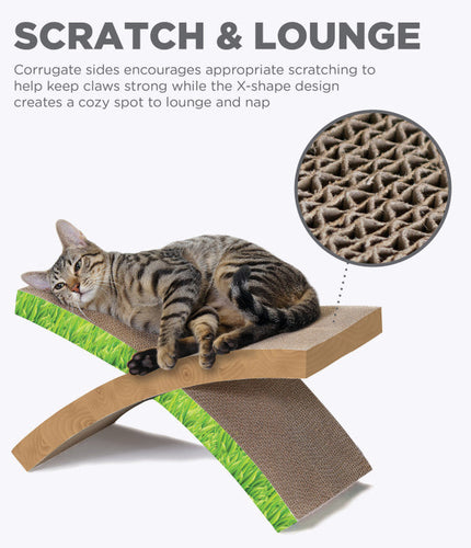 Petstages Easy Life Hammock Cat Scratcher (5.3 H x 21 L x 9.45 W)