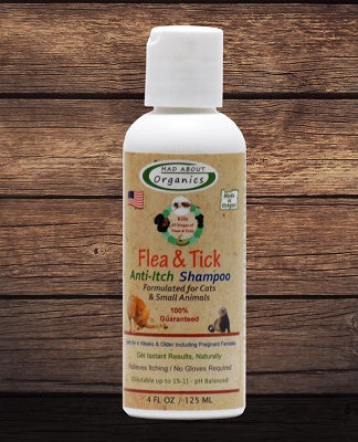 MAO Flea and Tick Shampoo 4z Cat