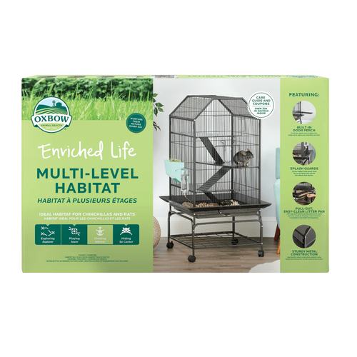 Oxbow Animal Health Enriched Life – Multi-Level Habitat (One Size)