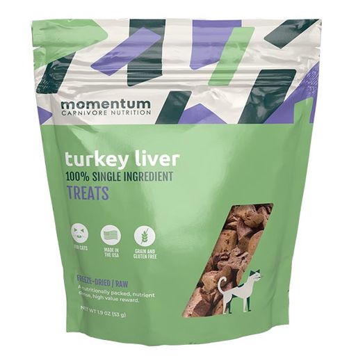 Momentum Freeze Dried Turkey Liver CAT Treats