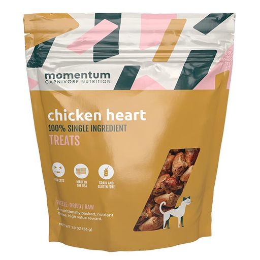 Momentum Freeze Dried Chicken Heart CAT Treats