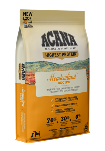 ACANA Highest Protein Meadowland Recipe Dry Dog Food