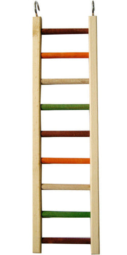 A&E Cage 20 Wooden Hanging Ladder (20.25 x 5.25 x 0.75 (0.5 Diameter Ladder Rungs))