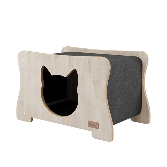 Noba Animal The Hammock Hideout Pet House (Gray, Cat)