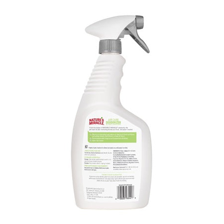 Nature's Miracle Air Care, Fabric and Surface Spray Aloe Rain Scent Pet Odor Eliminator Deodorizer