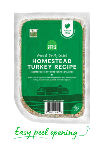 Open Farm Homestead Turkey Gently Cooked Recipe