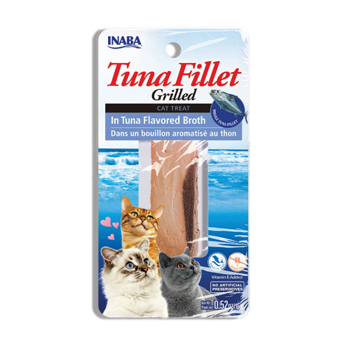 Inaba Grilled Tuna Fillet in Tuna Flavored Broth Cat Treats