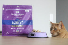 Stella and chewy freeze dried rabbit hot sale for cats