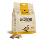 Vital Essentials Duck Freeze-Dried Raw Entrée Cat Food Mini Patties