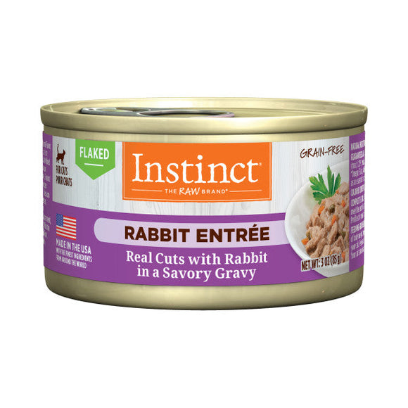 Nature's Variety Instinct Flaked Rabbit Entrée Wet Cat Food