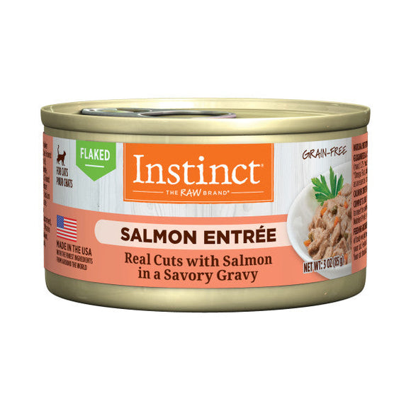 Nature's Variety Instinct Flaked Salmon Entrée Wet Cat Food