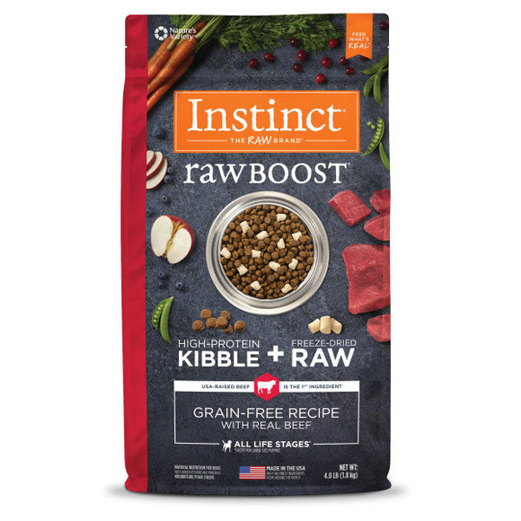 Nature's Variety Instinct Raw Boost Beef Dry Dog Food