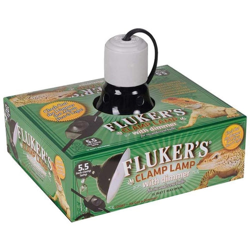 Fluker's Clamp Lamp with Dimmer (8.5 INCH)