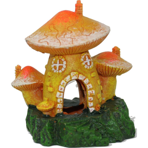 EXOTIC ENVIRONMENTS MUSHROOM HUT (3.5X2.75X3.75 INCH)