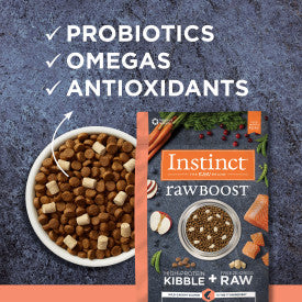 Nature's Variety Instinct Raw Boost Salmon Recipe Dry Cat Food