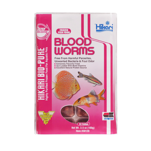 Hikari Blood Worms - Keene, NH - Barre, VT - Brattleboro, VT - One Stop  Country Pet Supply