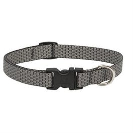 Eco Dog Collar, Adjustable, Granite, 3/4 x 13 to 22-In.