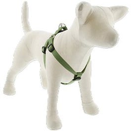 Eco Step-In Dog Harness, Non-Restrictive, Moss, 3/4 x 15 to 21-In.