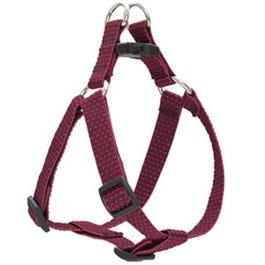 Eco Step-In Dog Harness, Non-Restrictive, Berry, 3/4 x 20 to 30-In.