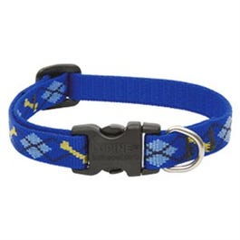 Dog Collar, Adjustable, Dapper Dog, 1/2 x 10 to 16-In.