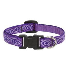 Dog Collar, Adjustable, Jelly Roll, 1/2 x 10 to 16-In.