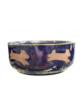 Ethical Products SOUTHWEST DREAMS DISH, 5″ DOG MIDNIGHT SKY