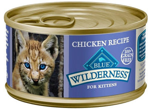 Blue Buffalo Wilderness Kitten Recipe Canned Cat Food