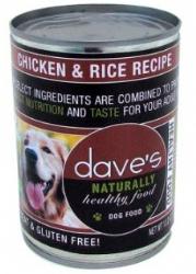 Dave's Naturally Healthy Chicken And Rice Canned Dog Food