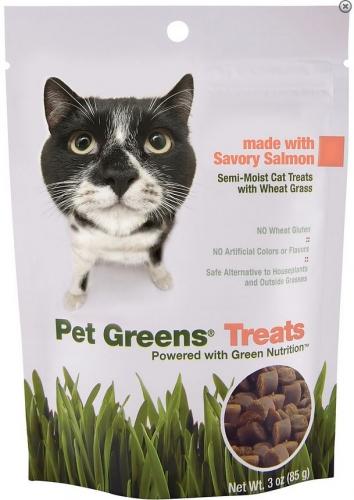 BellRock Cat Greens Semi Moist Salmon Cat Treats