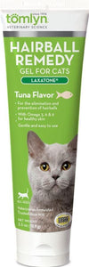 Tomlyn Laxatone Tuna Flavor Hairball Remedy Gel for Cats