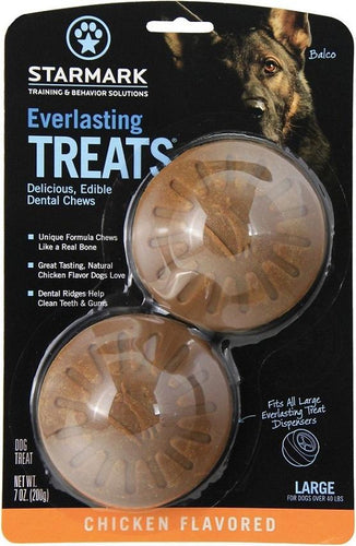 Starmark Everlasting Treats Chicken Flavor Dog Dental Chews