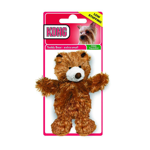 KONG Plush Teddy Bear Dog Toy