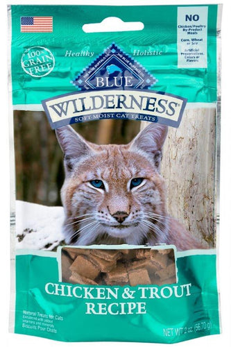 Blue Buffalo Wilderness Grain Free Chicken and Trout Cat Treats