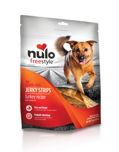 Nulo FreeStyle Turkey & Cranberries Jerky Strips For Dogs