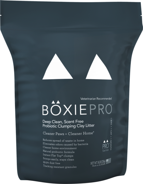 BoxiePro® Deep Clean Probiotic Cat Litter