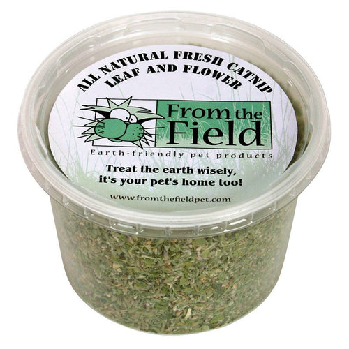 From the Field All Natural Fresh Catnip Leaf and Flower Tub