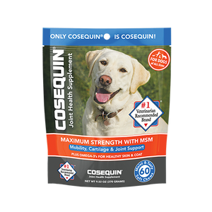 COSEQUIN® Maximum Strength with MSM Plus Omega-3’s Soft Chew