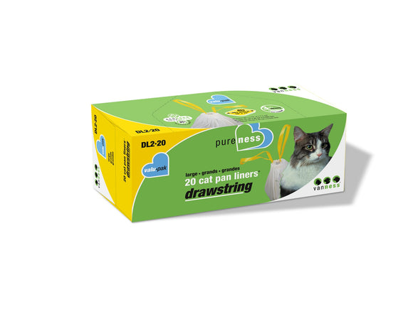 Van Ness Large Drawstring Valu-Pak Cat Pan Liners