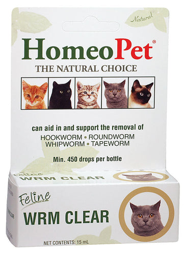 HomeoPet Feline WRM Clear