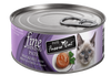 Fussie Cat Fine Dining - Pate - Mackerel with Beef Entree in Gravy Canned Cat Food