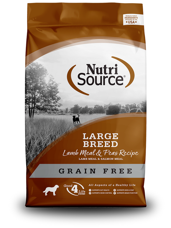 NutriSource® Large Breed Lamb Meal & Peas Recipe