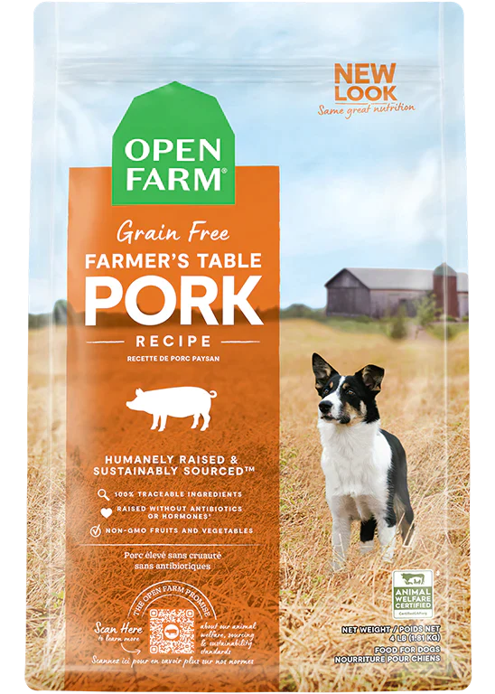 Open Farm Farmer's Table Pork Grain-Free Dry Dog Food