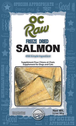 OC Raw Dog Freeze Dried Salmon